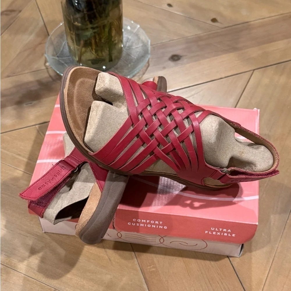 Easy Spirit Mar Women's Leather Slingback Sandals - Picture 6 of 6